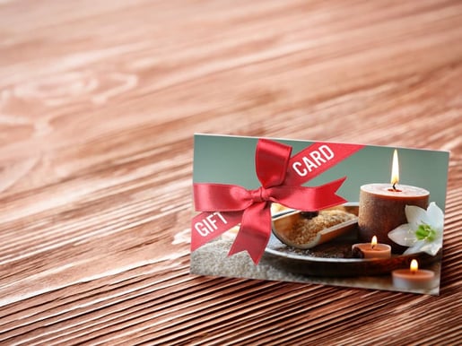 Gift cards are the go-to last minute Christmas gift.